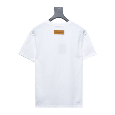  Louis Vuitton 24ss jacquard small label mulberry silk T-Shirts lining 02