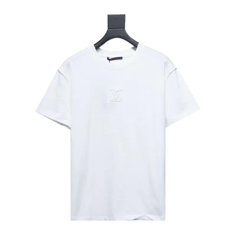  Louis Vuitton 24ss jacquard small label mulberry silk T-Shirts lining