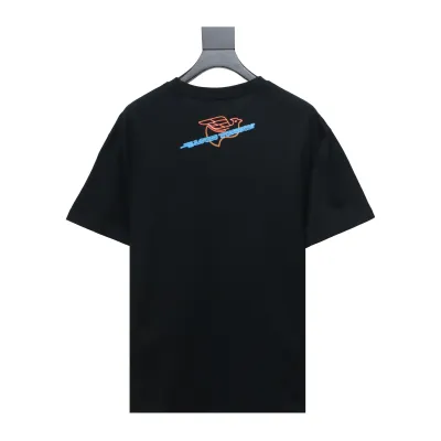 Louis Vuitton 24ss western cowboy hot diamond graffiti print T-Shirts 02