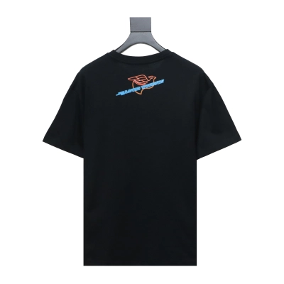  Louis Vuitton 24ss western cowboy hot diamond graffiti print T-Shirts 02