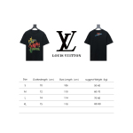  Louis Vuitton 24ss western cowboy hot diamond graffiti print T-Shirts