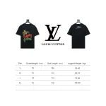  Louis Vuitton 24ss western cowboy hot diamond graffiti print T-Shirts