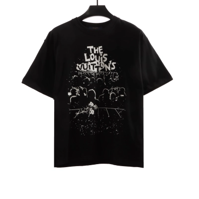 Louis Vuitton band concert print T-Shirts 01