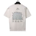  Louis Vuitton band pattern T-Shirts white