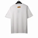  Louis Vuitton bone patchwork logo print T-Shirts white