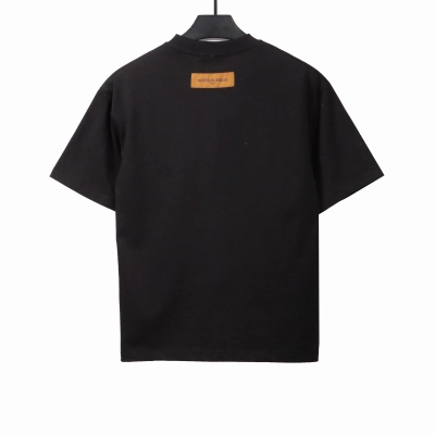 Louis Vuitton bowling print T-Shirts black 02