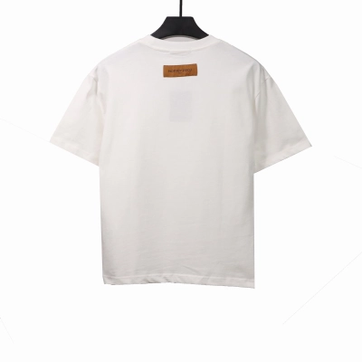 Louis Vuitton bowling print T-Shirts white 02