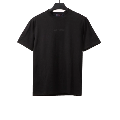 Louis Vuitton chest silicone LOGO T-Shirts 01