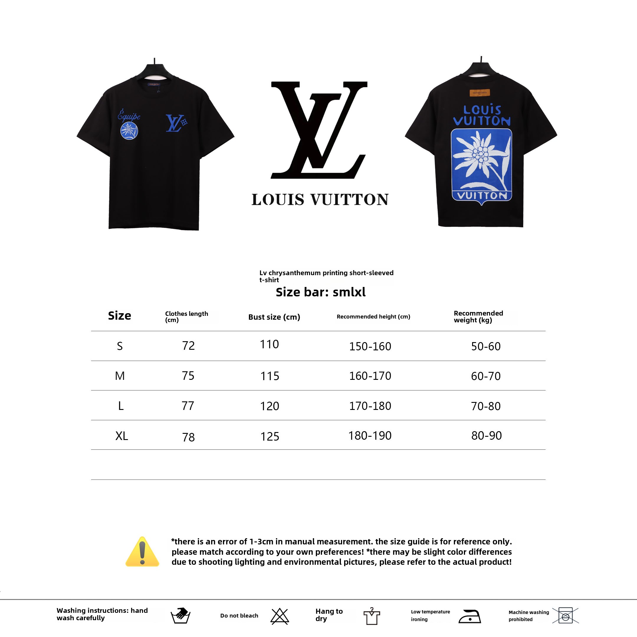 Louis Vuitton chrysanthemum print T-Shirts 1