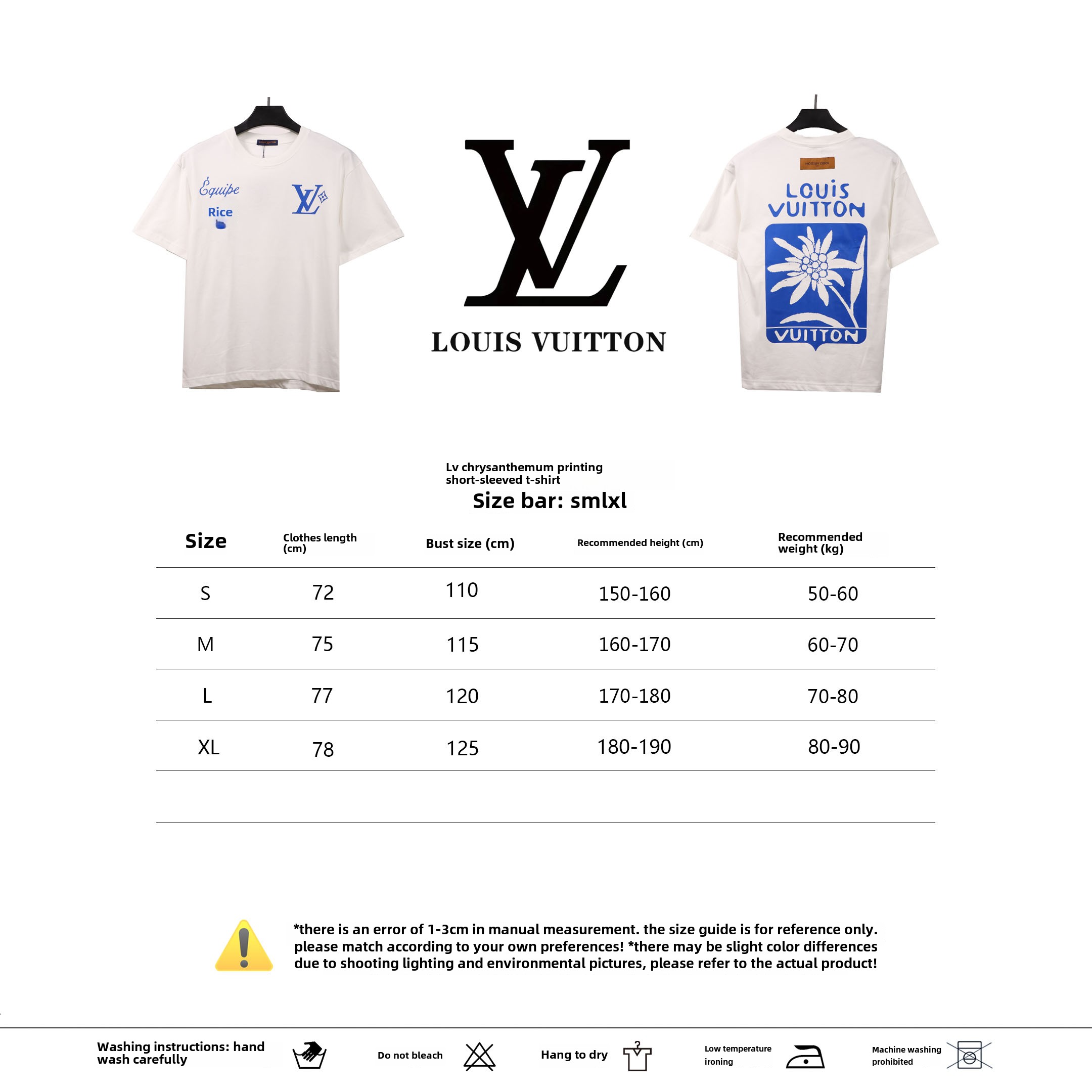 Louis Vuitton chrysanthemum print T-Shirts 2