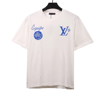 Louis Vuitton chrysanthemum print T-Shirts 2 01