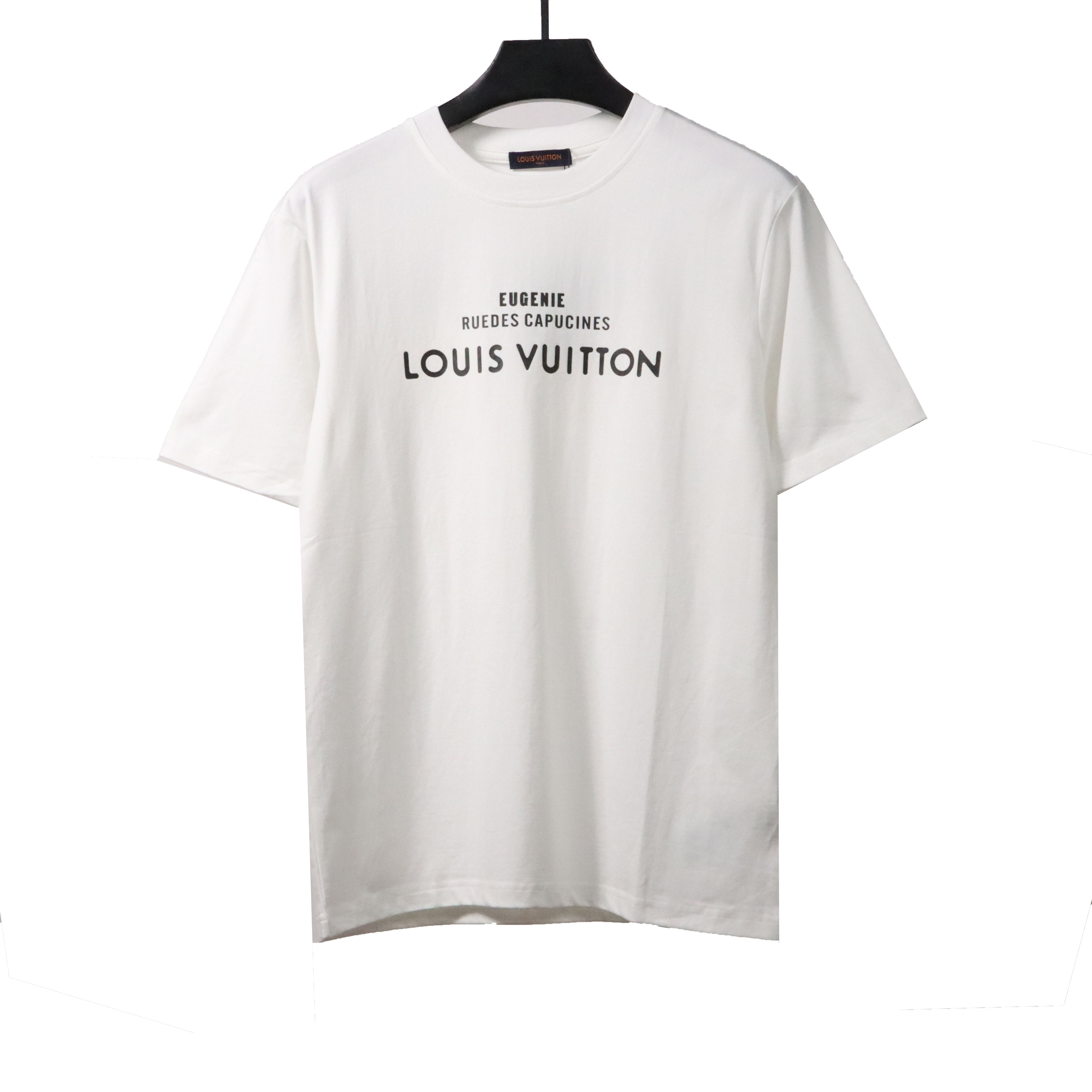 Louis Vuitton co-branded Tyler thecr ​​eator print T-Shirts white