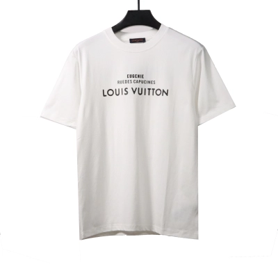 Louis Vuitton co-branded Tyler thecr ​​eator print T-Shirts white 01
