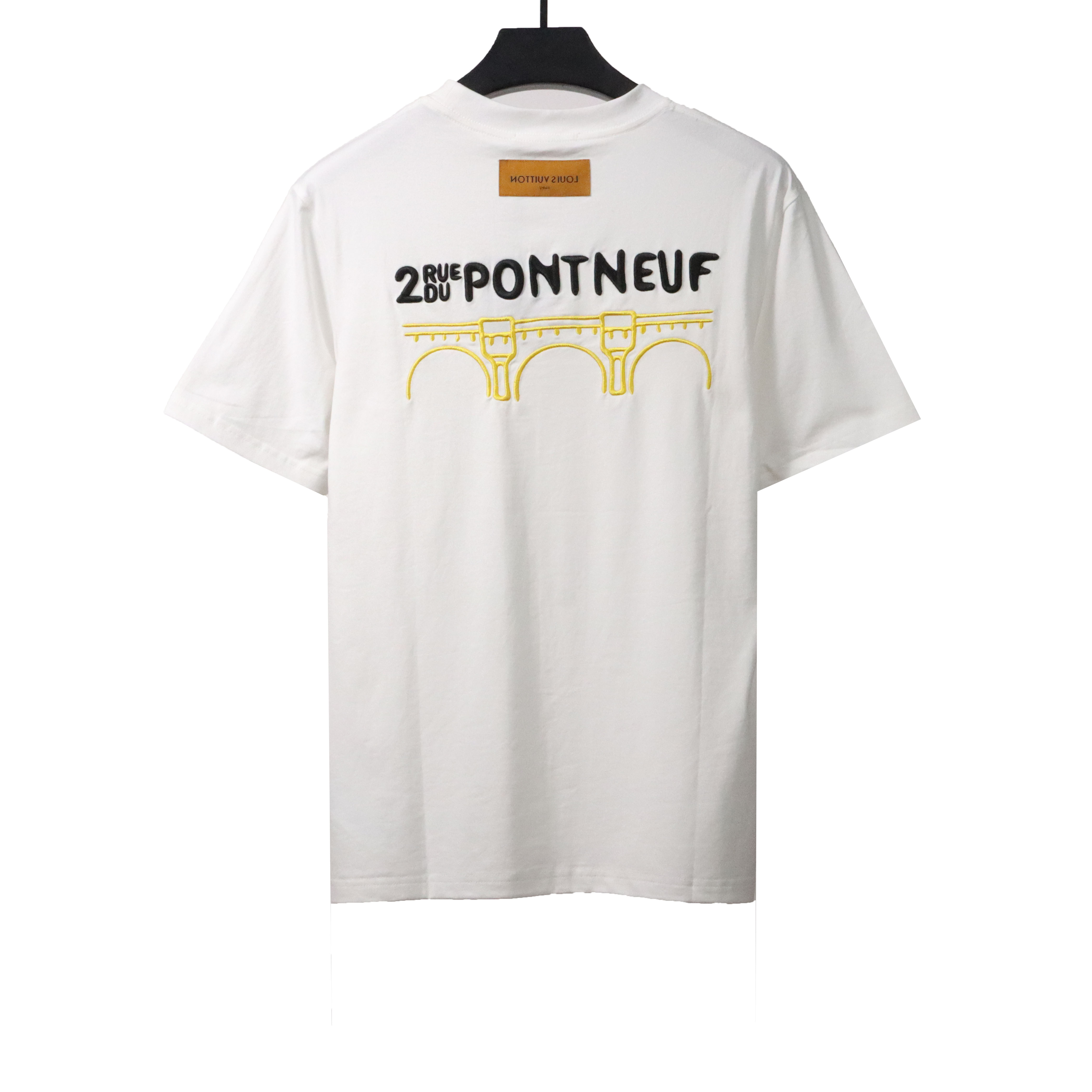 Louis Vuitton co-branded Tyler thecr ​​eator print T-Shirts white