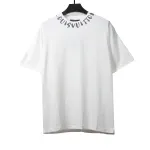  Louis Vuitton collar letter print round neck T-Shirts white