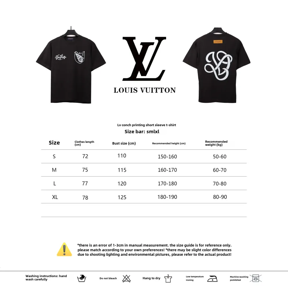  Louis Vuitton conch print T-Shirts 2