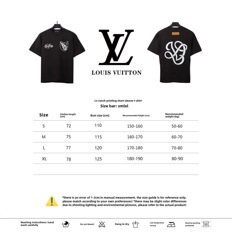  Louis Vuitton conch print T-Shirts 2