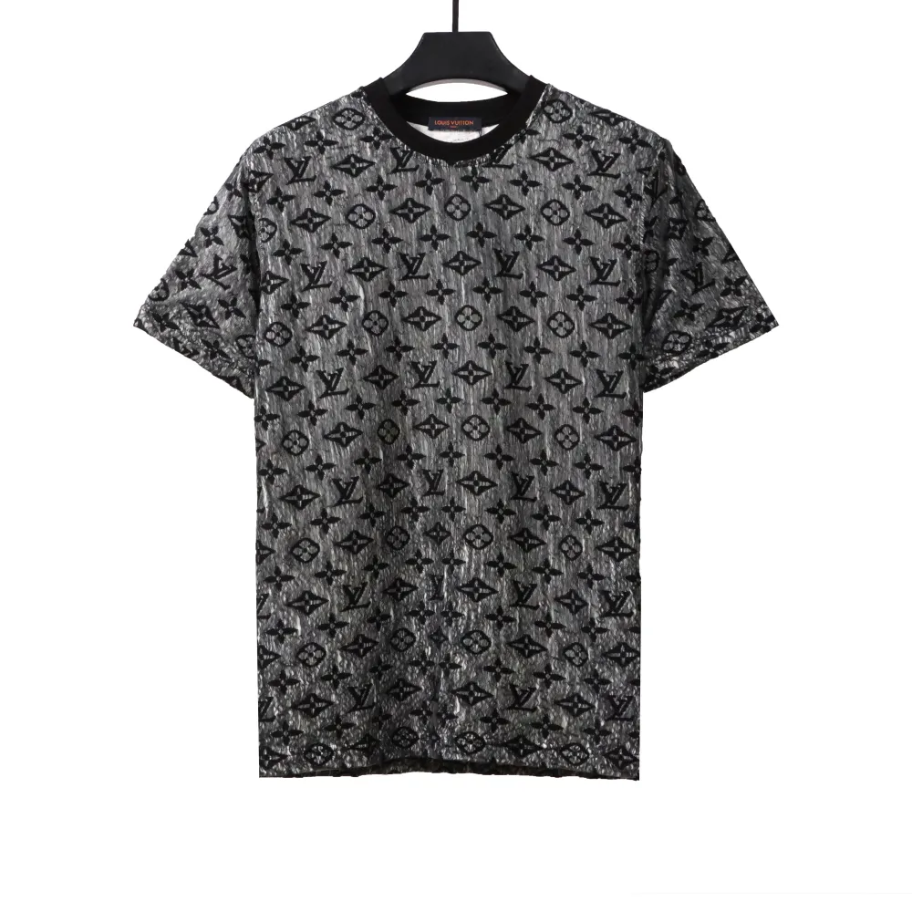  Louis Vuitton double-layer mesh jacquard monogram T-Shirts