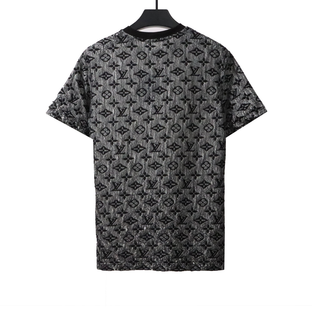  Louis Vuitton double-layer mesh jacquard monogram T-Shirts