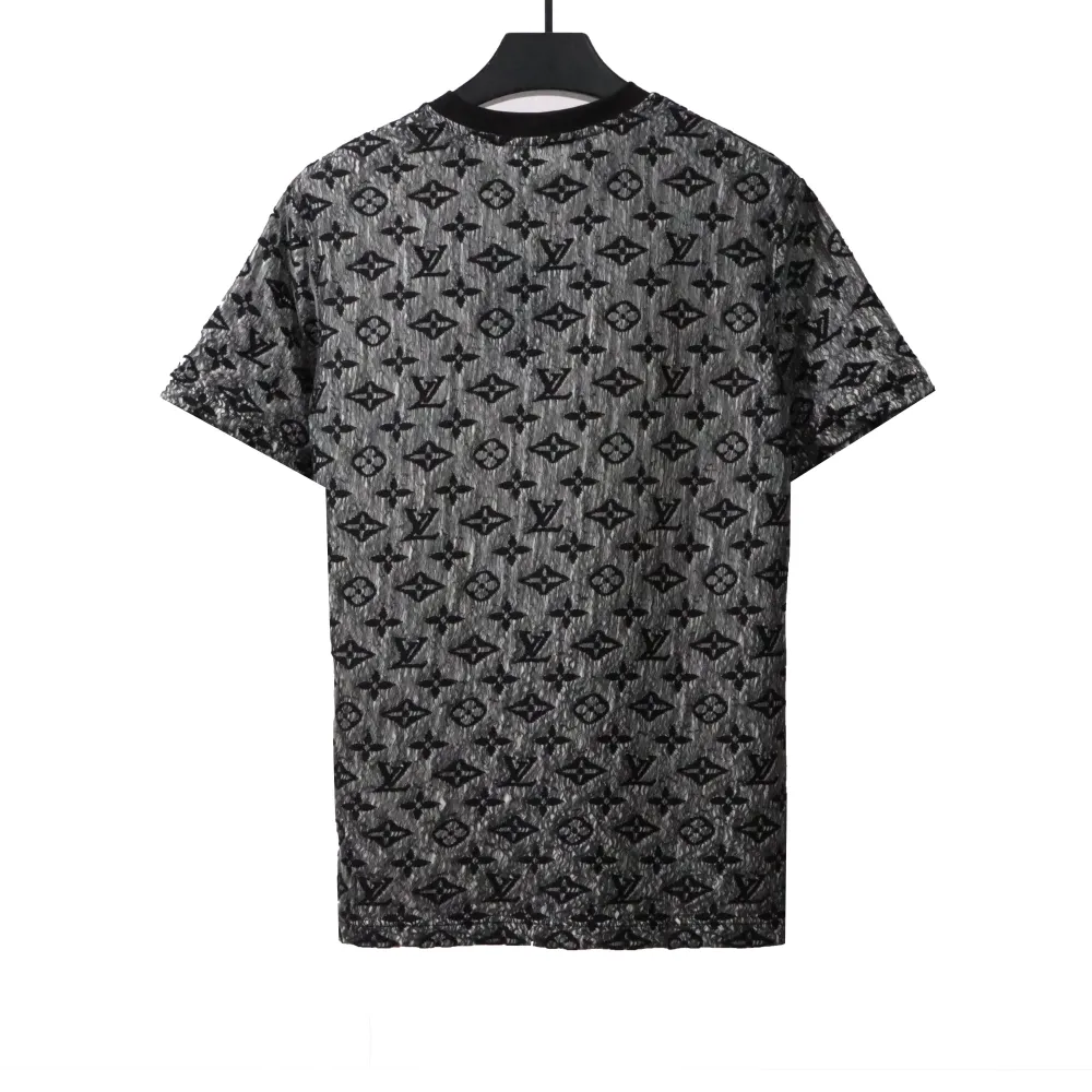  Louis Vuitton double-layer mesh jacquard monogram T-Shirts