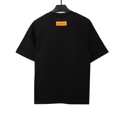  Louis Vuitton embroidered LOGO fluid T-Shirts 02