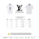  Louis Vuitton figure catwalk print T-Shirts white