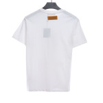  Louis Vuitton figure catwalk print T-Shirts white