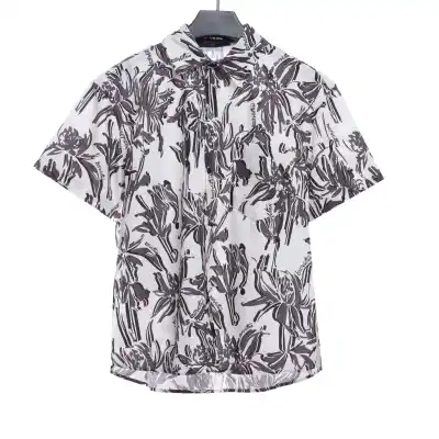 Louis Vuitton floral rayon cut flower T-Shirts 01
