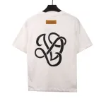  Louis Vuitton Flower embroidered T-Shirts
