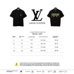  Louis Vuitton flower letter embroidered T-Shirts 1