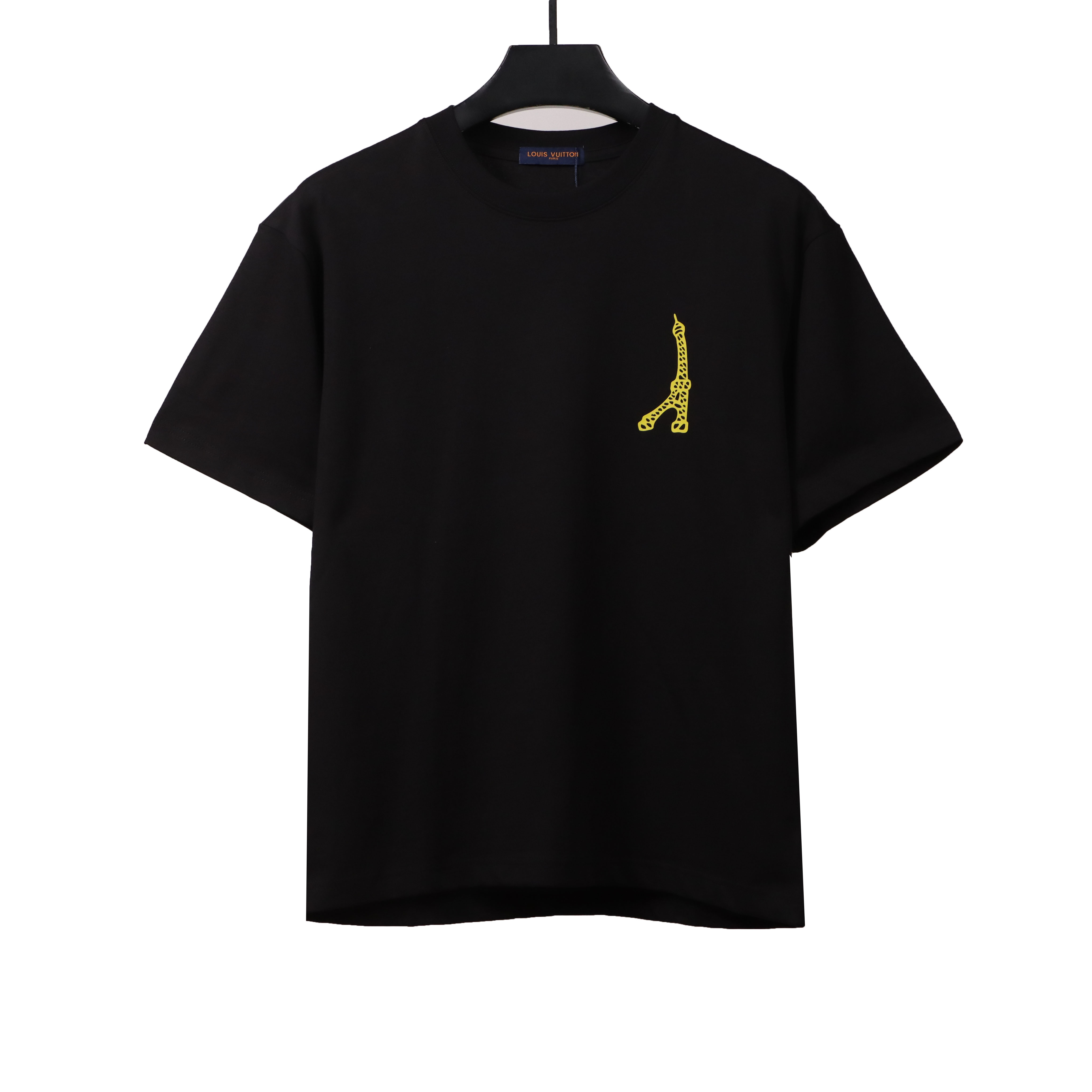 Louis Vuitton flower letter embroidered T-Shirts 1