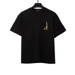  Louis Vuitton flower letter embroidered T-Shirts 1