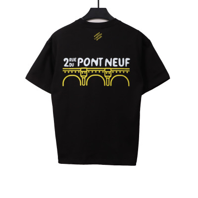  Louis Vuitton flower letter embroidered T-Shirts 1 02