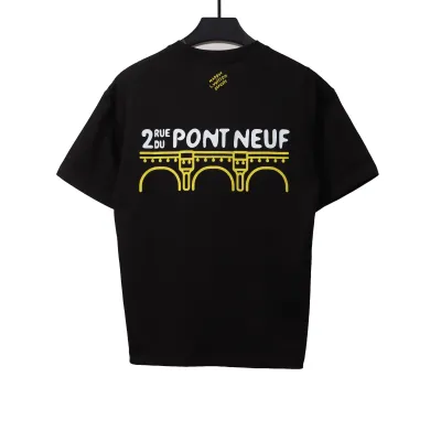  Louis Vuitton flower letter embroidered T-Shirts 1 02