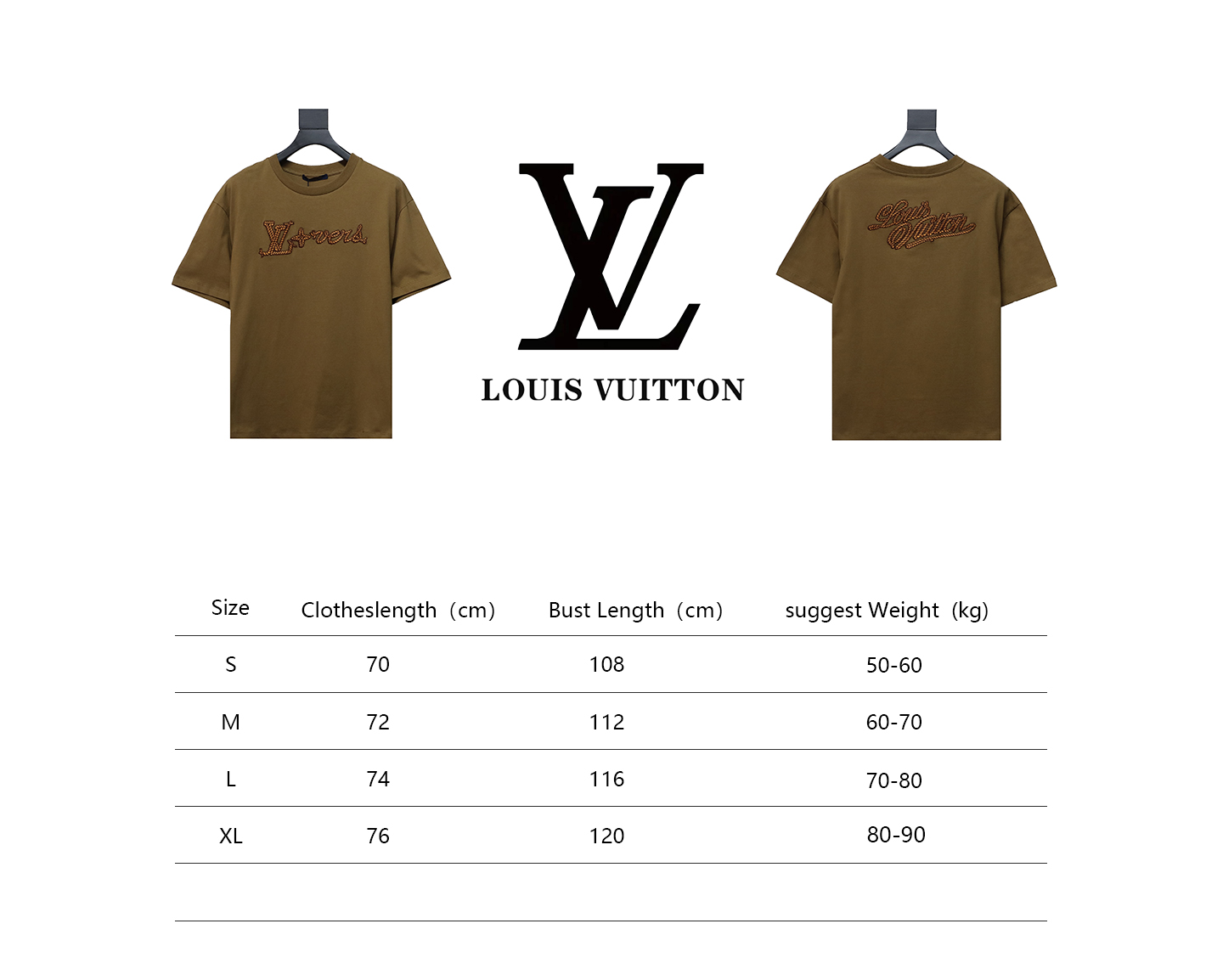 Louis Vuitton iron tower print T-Shirts black