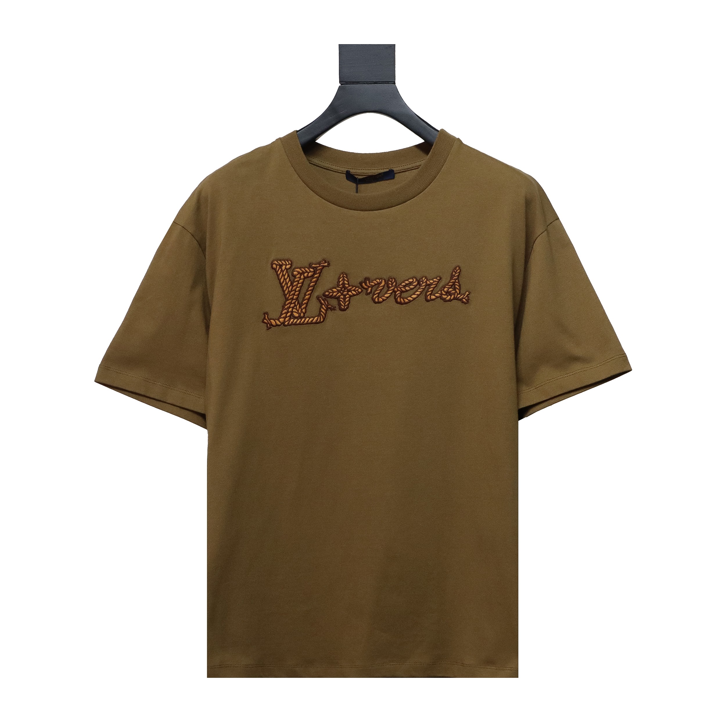 Louis Vuitton iron tower print T-Shirts black