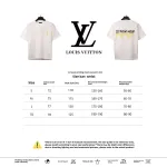  Louis Vuitton iron tower print T-Shirts white