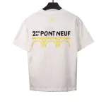  Louis Vuitton iron tower print T-Shirts white