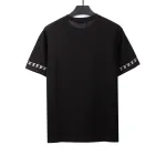 Louis Vuitton jacquard logo letter T-Shirts black