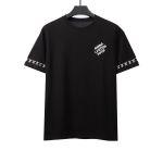 Louis Vuitton jacquard logo letter T-Shirts black