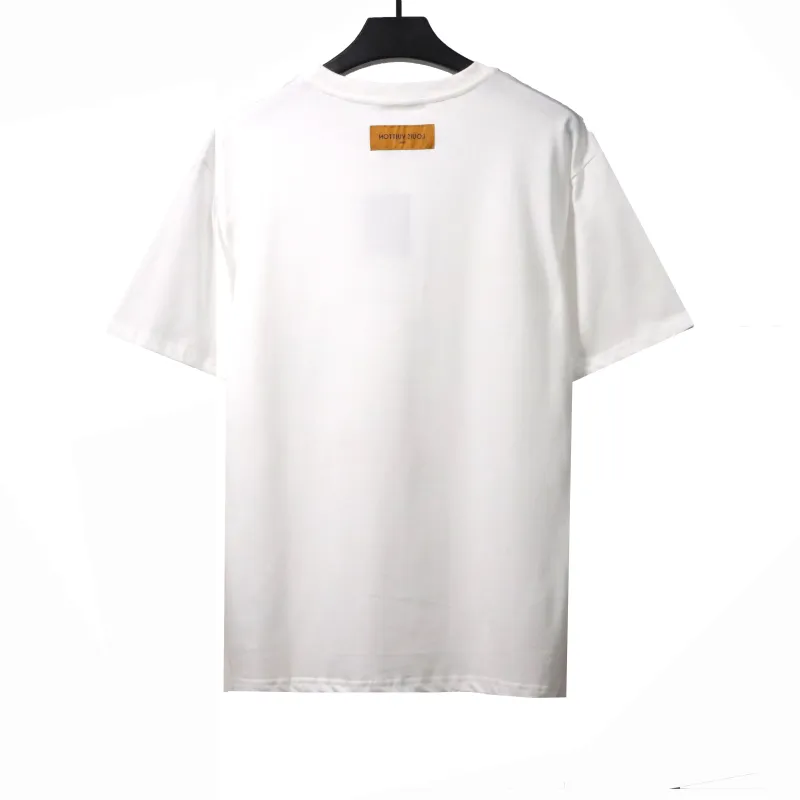 Louis Vuitton Joker smiley face logo print T-Shirts white