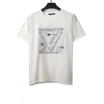 Louis Vuitton knitted letter round neck T-Shirts