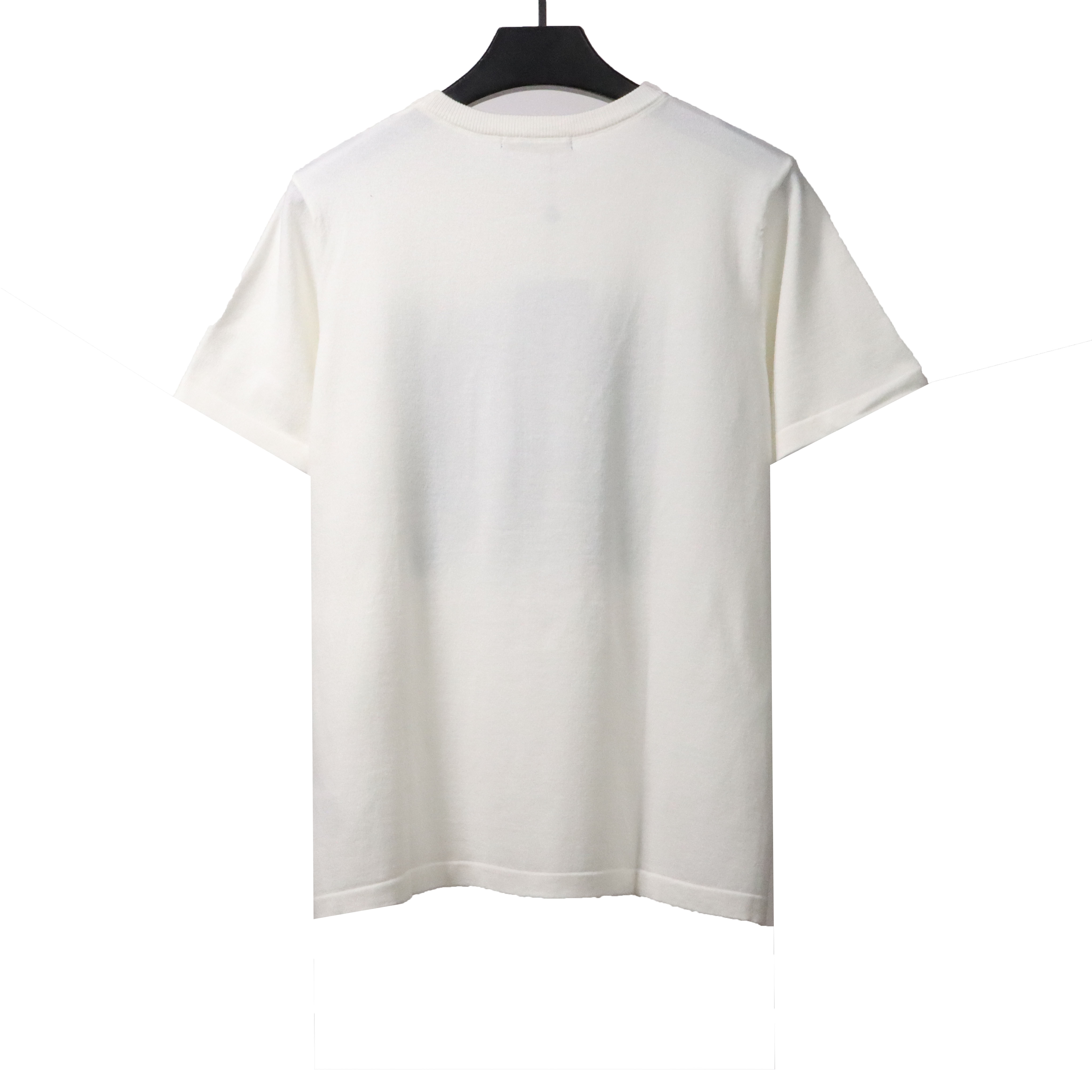 Louis Vuitton knitted letter round neck T-Shirts