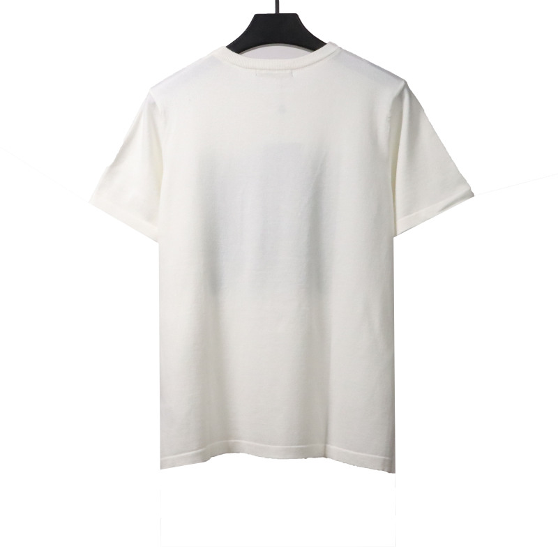 Louis Vuitton knitted letter round neck T-Shirts