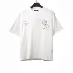 Louis Vuitton limited hand-painted shoe print T-Shirts white