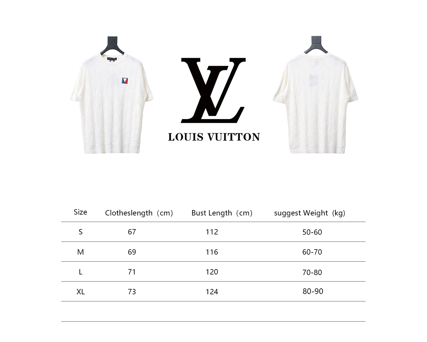 LOUIS VUITTON linen and cotton cloud T-Shirts T-shirt
