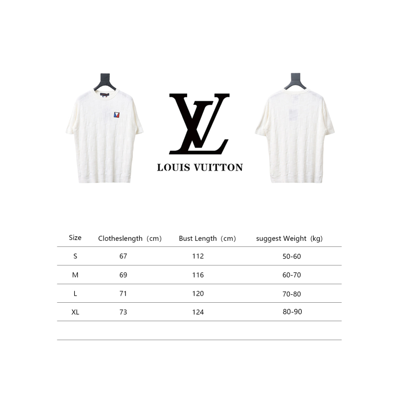 LOUIS VUITTON linen and cotton cloud T-Shirts T-shirt
