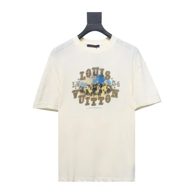 LOUIS VUITTON linen cotton cloud T-Shirts  01
