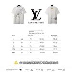 Louis Vuitton monogram hand-painted gradient T-Shirts white
