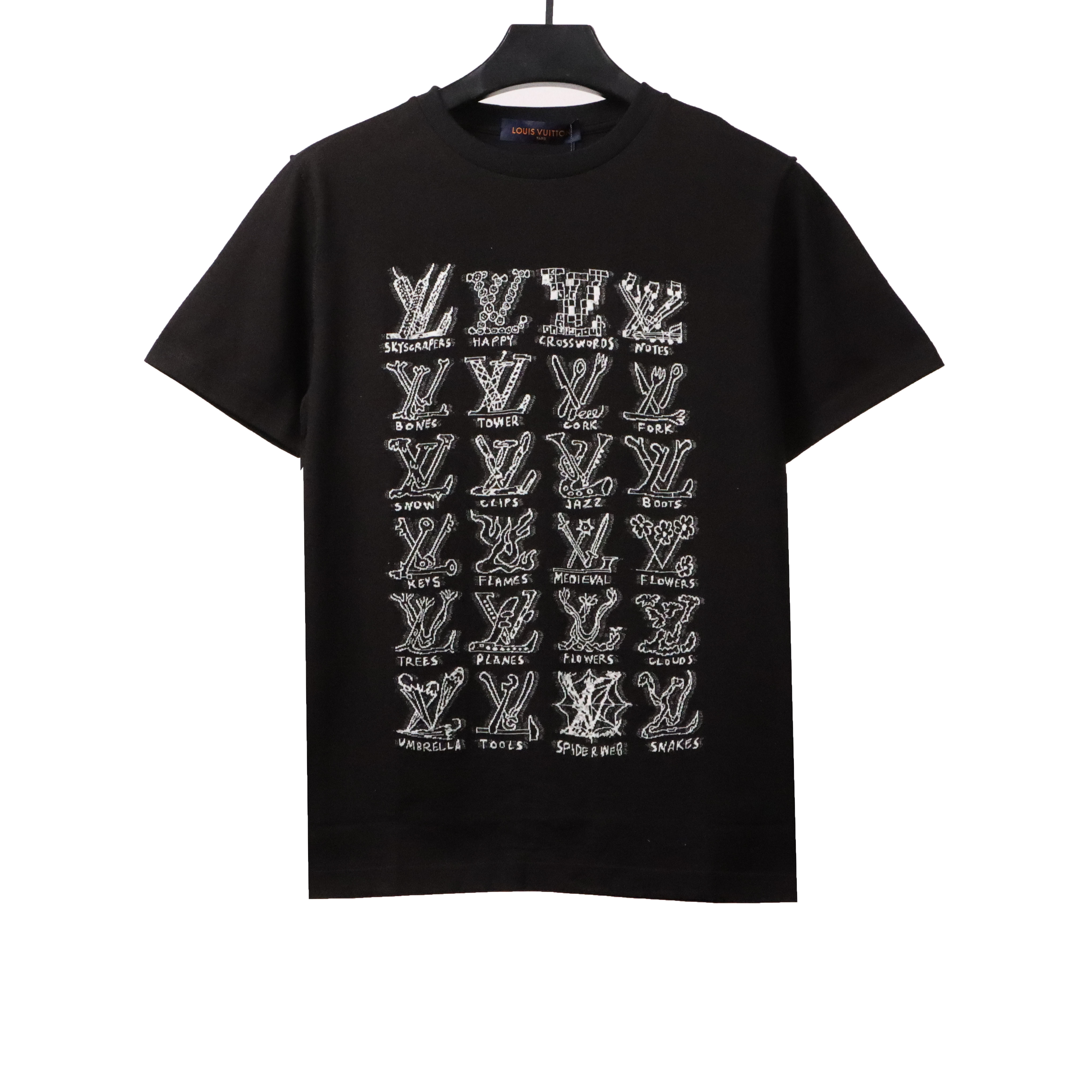 Louis Vuitton multi-series LOGO graffiti T-Shirts